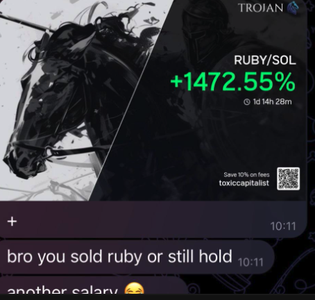 Member testimonial screenshot